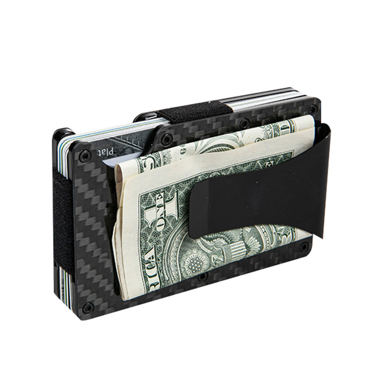 Carbon Fiber Inobviswa Mari Clip Wallet