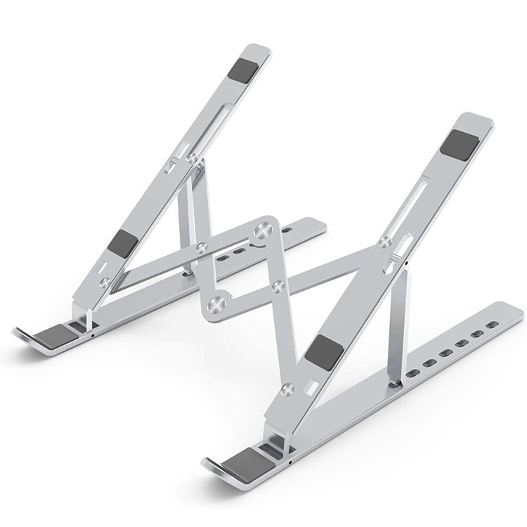 Multi-chinzvimbo Inogadziriswa Laptop Chimira Foldable Aluminium Computer Holder